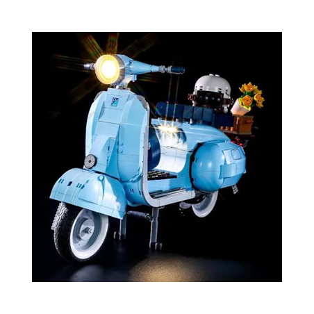 LEGO scooter bleu