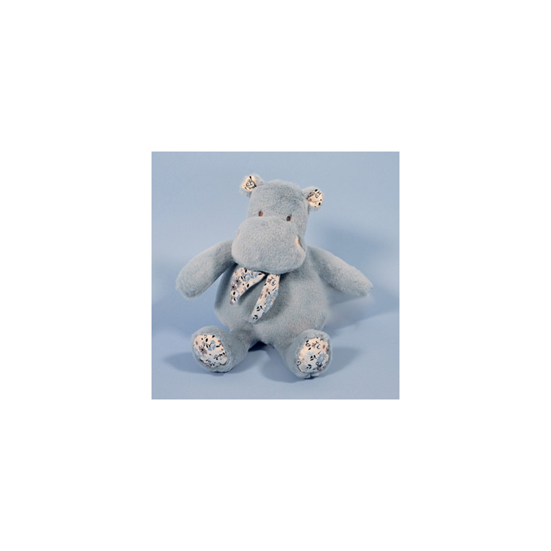 Peluche hippo grise